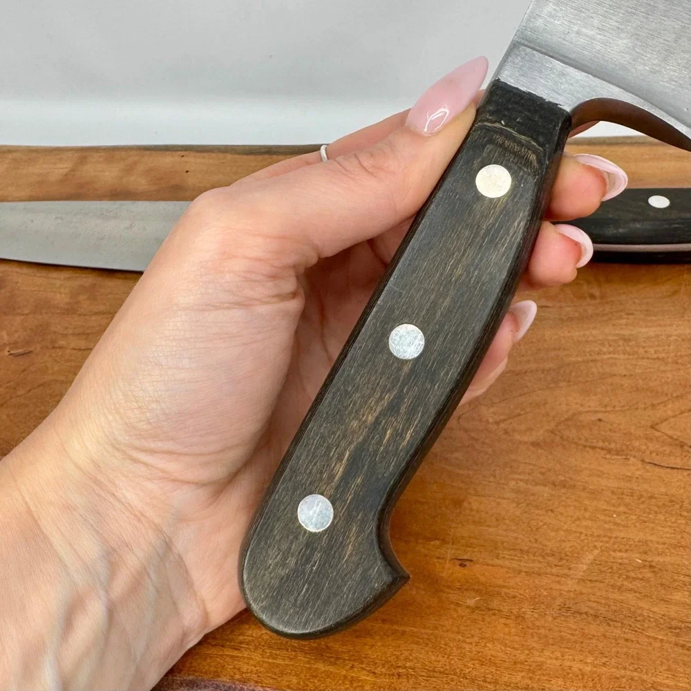Vintage J.A. Henckels Zwilling Chef Knife Set 2pc 8